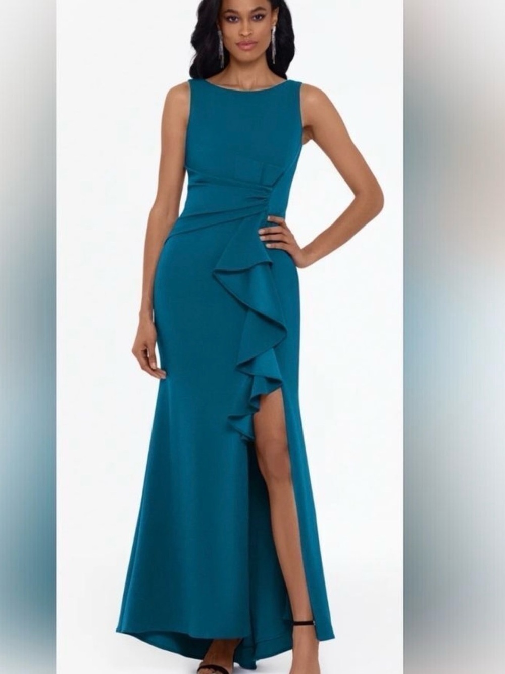 Betsy & Adam Azure Blue Gown